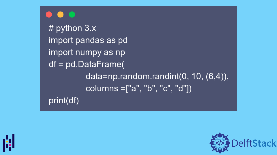 pandas-dataframe-delft-stack